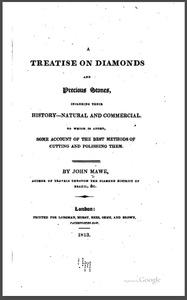 A Treatise on Diamonds and Precious Stones